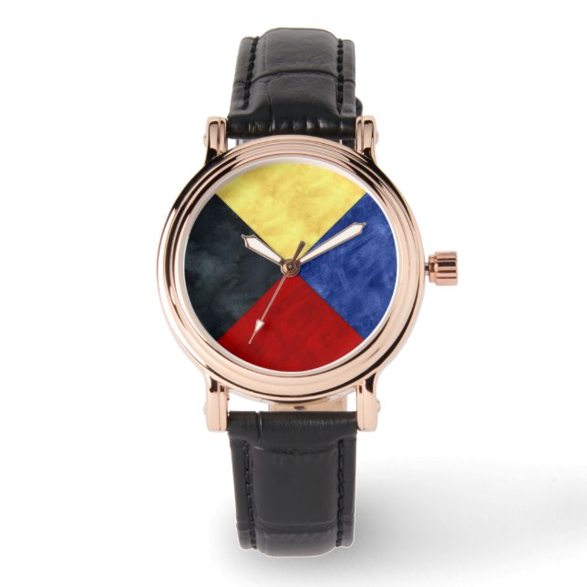 Reloj De Pulsera Bandera marítima de señal náutica (Anverso)