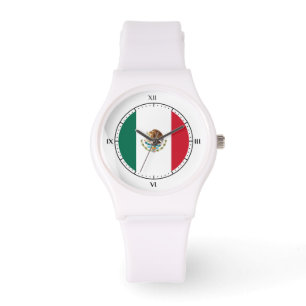 Reloj De Pulsera Bandera mexicana