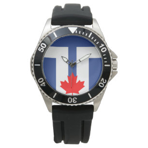 Reloj De Pulsera Bandera municipal de Toronto (Canadá)