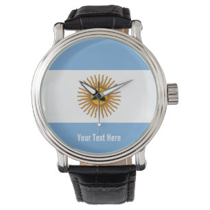 Reloj De Pulsera Bandera nacional de Argentina