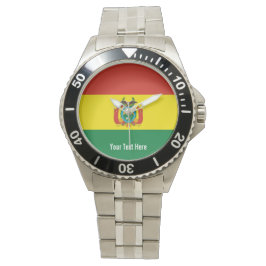 Reloj De Pulsera Bandera nacional de Bolivia