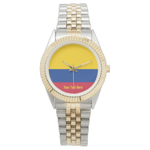 Reloj De Pulsera Bandera nacional de Colombia