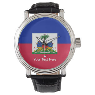 Reloj De Pulsera Bandera nacional de Haití