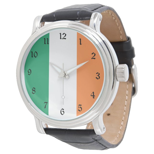 Reloj De Pulsera Bandera Nacional de Irlanda, Estandarte irlandés,  (Angular)