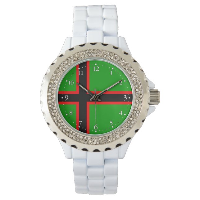Reloj De Pulsera Bandera nacional de Karelia (Anverso)