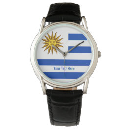 Reloj De Pulsera Bandera nacional de Uruguay