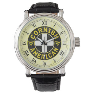 Reloj De Pulsera Bandera norteamericana de Cornish
