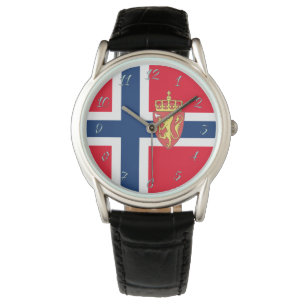 Reloj De Pulsera Bandera noruega