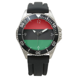 Reloj De Pulsera Bandera panafricana