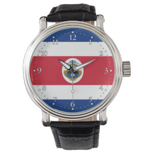 Reloj De Pulsera Bandera Patriótica de Costa Rica