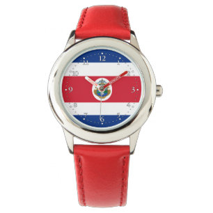 Reloj De Pulsera Bandera Patriótica de Costa Rica