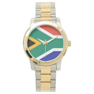 Reloj De Pulsera Bandera patriótica de Sudáfrica Bokke