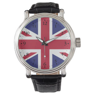 Reloj De Pulsera Bandera Patriótica del Reino Unido