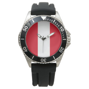Reloj De Pulsera Bandera peruana (Perú)