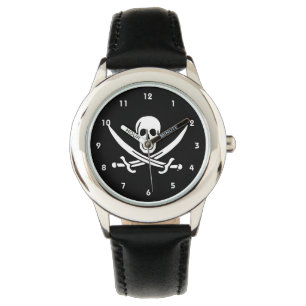 Reloj De Pulsera Bandera pirata de Jolly roger