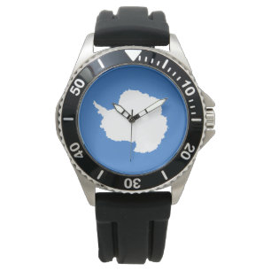 Reloj De Pulsera Bandera propuesta de la Antártida (por Graham Bart