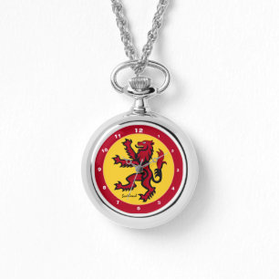 Reloj De Pulsera Bandera Rampant y Escocia vintage/patriotas