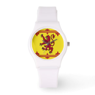 Reloj De Pulsera Bandera real escocesa de los brazos