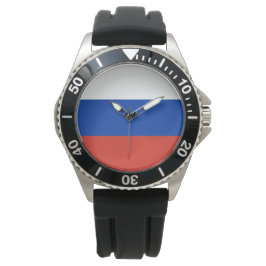 Reloj De Pulsera Bandera rusa (Rusia)