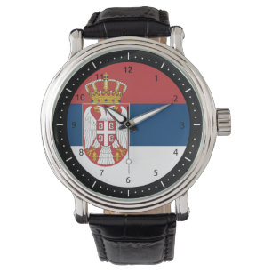 Reloj De Pulsera Bandera serbia Watch