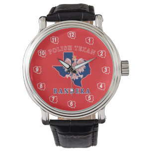 Reloj De Pulsera Bandera Texan
