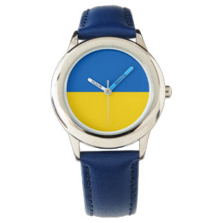 Reloj De Pulsera Bandera ucraniana patriótica