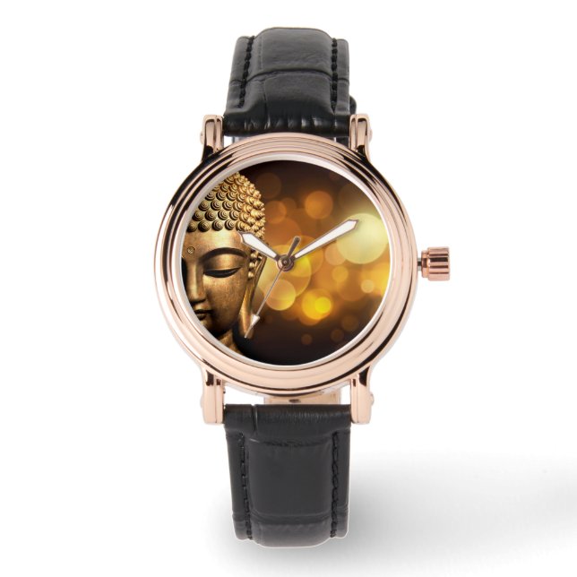 Reloj De Pulsera Bangkok, Tailandia | Buda de oro (Anverso)
