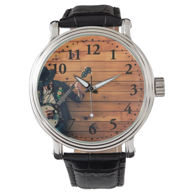Reloj De Pulsera Banjo Man (Anverso)