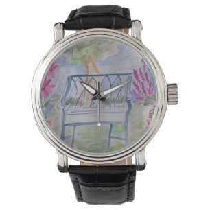 Reloj De Pulsera Baño de jardín de verano