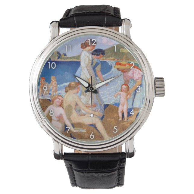 Reloj De Pulsera Baño marino, Maurice Denis (Anverso)