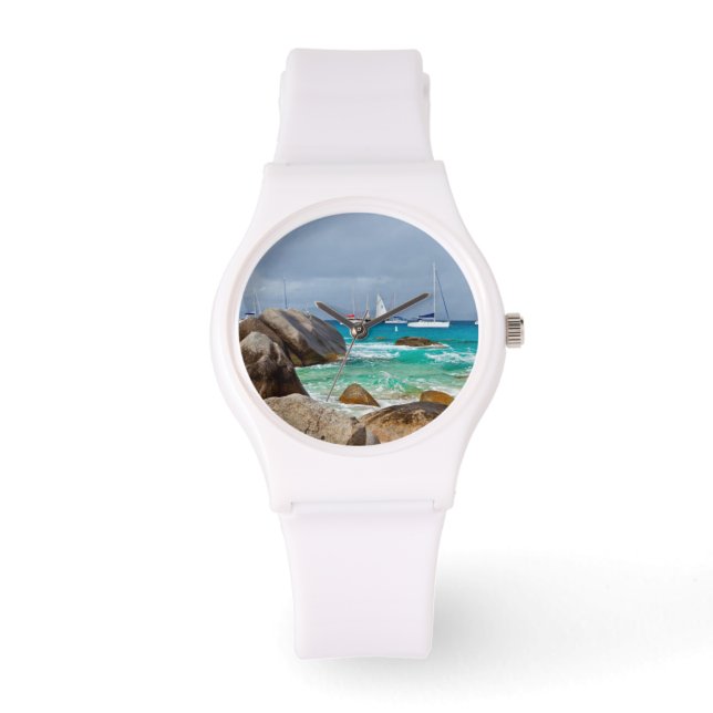 Reloj De Pulsera Baños, Virgen Gorda, Islas Vírgenes Británicas (Anverso)