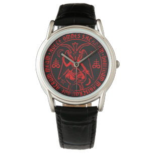 Reloj De Pulsera Baphomet satánico