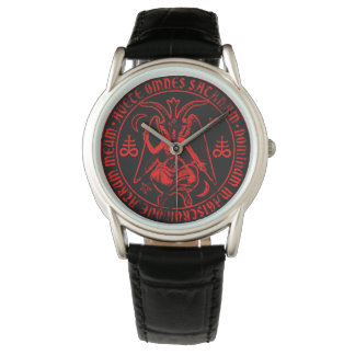 Reloj De Pulsera Baphomet satánico