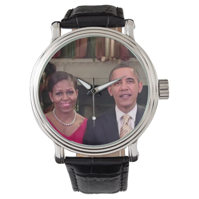 Reloj De Pulsera Barack y Michelle 2011 - Watch (Anverso)