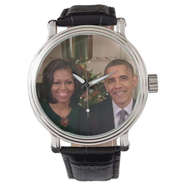 Reloj De Pulsera Barack y Michelle 2012 - Watch (Anverso)