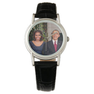 Reloj De Pulsera Barack y Michelle 2013 - Ver