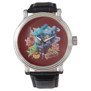 Reloj De Pulsera barbacoa y parrilla