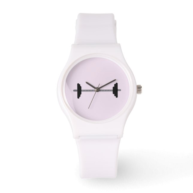 Reloj De Pulsera Barbell con ponderaciones (Anverso)