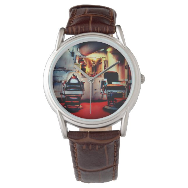 Reloj De Pulsera Barber Shop (Anverso)