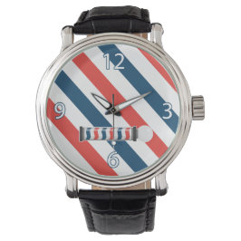 Reloj De Pulsera Barber Shop Mens Watch