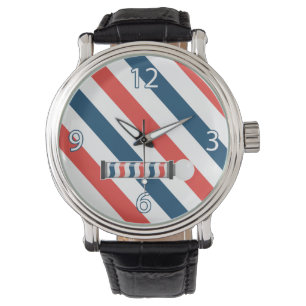 Reloj De Pulsera Barber Shop Mens Watch
