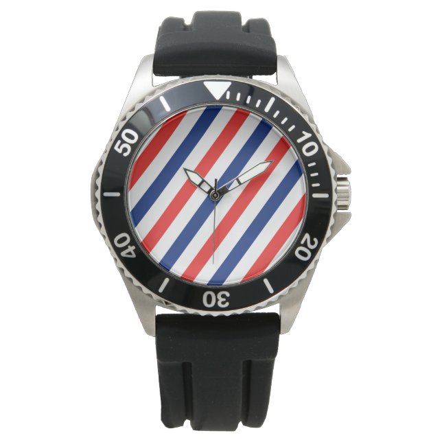 Reloj De Pulsera Barber Stripes (Anverso)