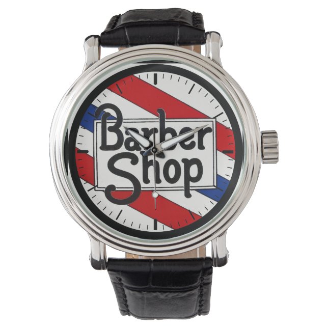 Reloj De Pulsera Barbershop (Anverso)