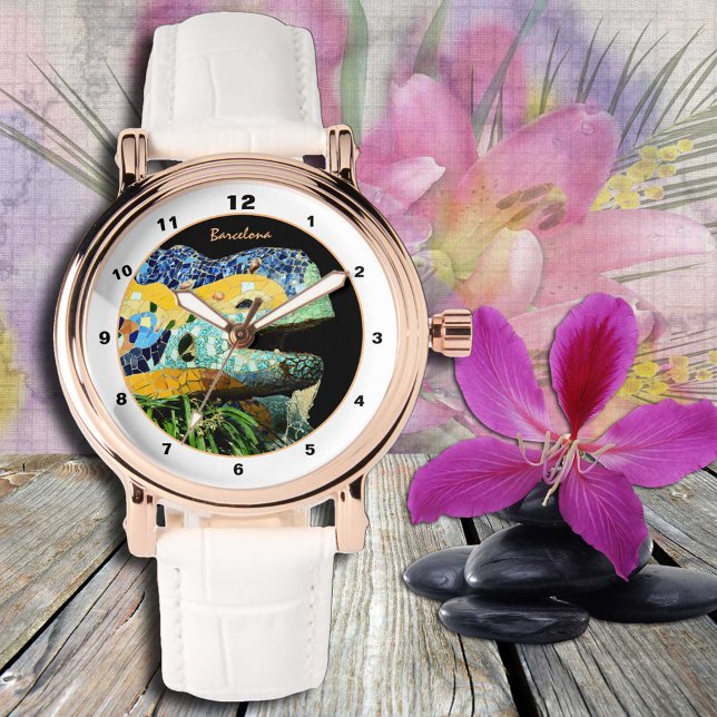 Reloj De Pulsera Barcelona Lizard watch, Park Guell, Cataluña (Subido por el creador)