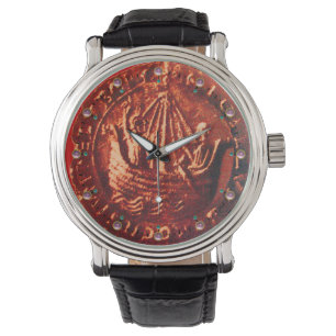Reloj De Pulsera BARCO ANTIGUO ,Sello GALLEON Red Wax