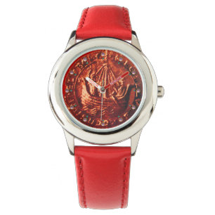Reloj De Pulsera BARCO ANTIGUO ,Sello GALLEON Red Wax