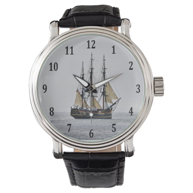 Reloj De Pulsera Barco de carga (Anverso)