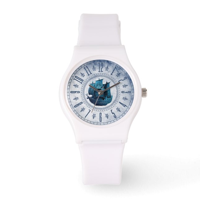 Reloj De Pulsera barco pirata (Anverso)