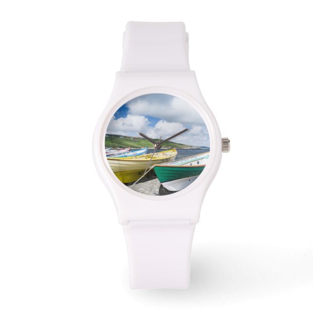 Reloj De Pulsera Barcos de remos tradicionales (Anverso)