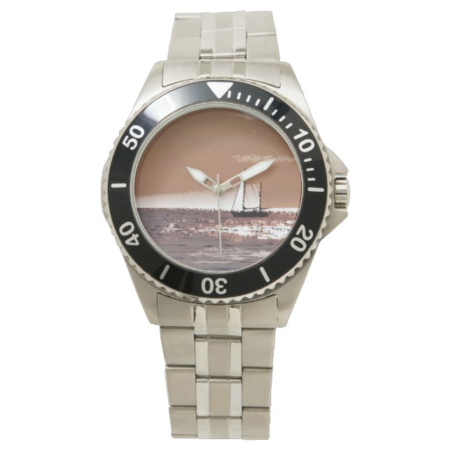 RELOJ DE PULSERA BARCOS DE VELA (Anverso)